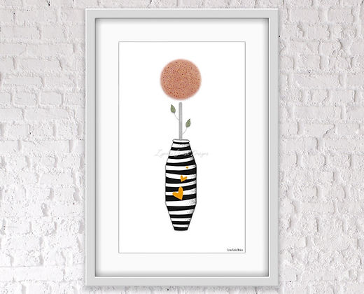 Orange Burst - Shaded